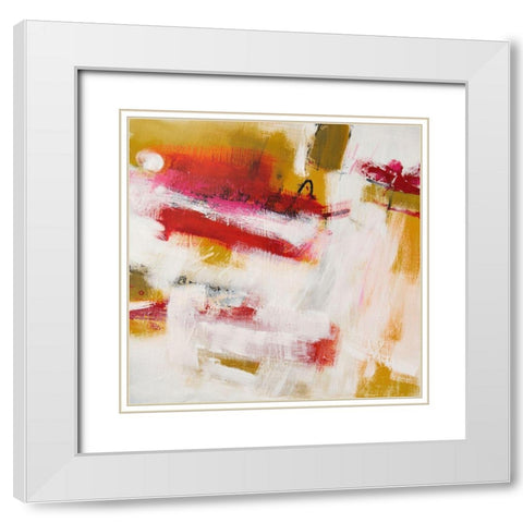 Sum of its Parts I White Modern Wood Framed Art Print with Double Matting by Bothne, Janet