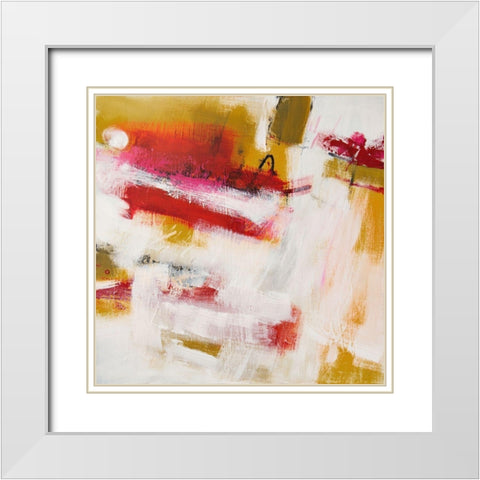 Sum of its Parts I White Modern Wood Framed Art Print with Double Matting by Bothne, Janet