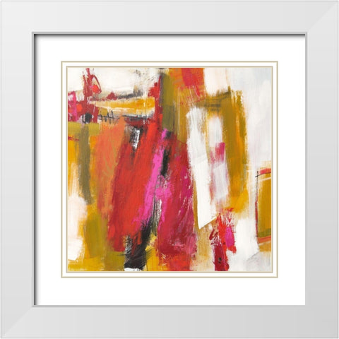 Sum of its Parts II White Modern Wood Framed Art Print with Double Matting by Bothne, Janet