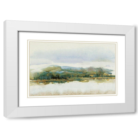 Afternoon Quiet I White Modern Wood Framed Art Print with Double Matting by OToole, Tim
