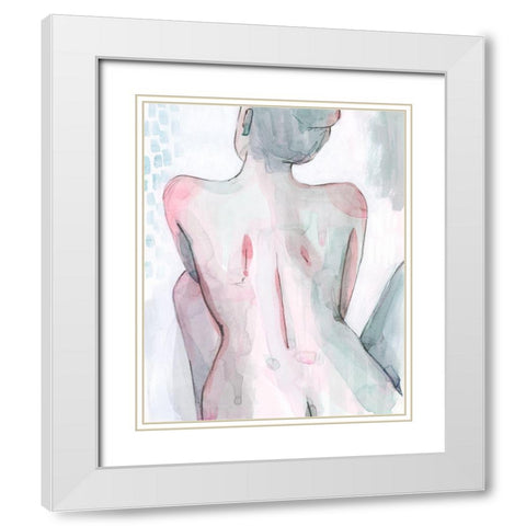 Mystic Muse I White Modern Wood Framed Art Print with Double Matting by Popp, Grace