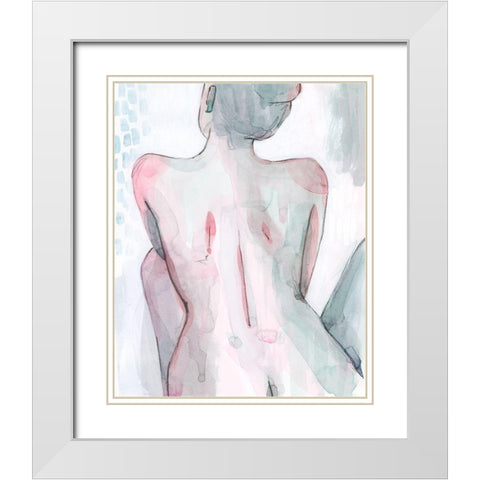 Mystic Muse I White Modern Wood Framed Art Print with Double Matting by Popp, Grace