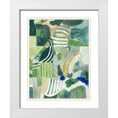 Going Home I White Modern Wood Framed Art Print with Double Matting by Popp, Grace