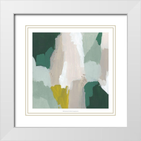 Tundra Summer IV White Modern Wood Framed Art Print with Double Matting by Vess, June Erica