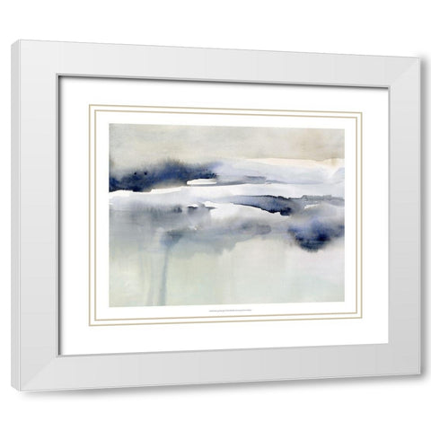 Passing Through I White Modern Wood Framed Art Print with Double Matting by Borges, Victoria