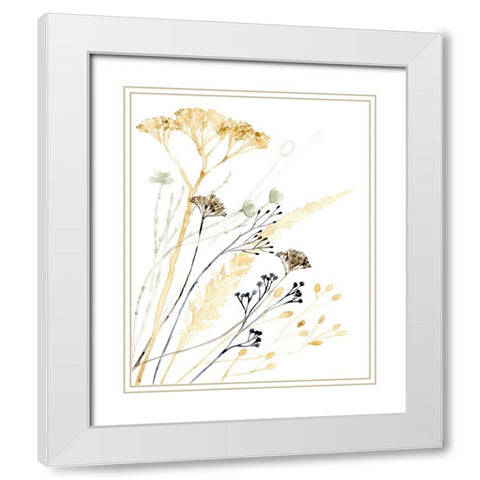 Summers Souvenir II White Modern Wood Framed Art Print with Double Matting by Borges, Victoria