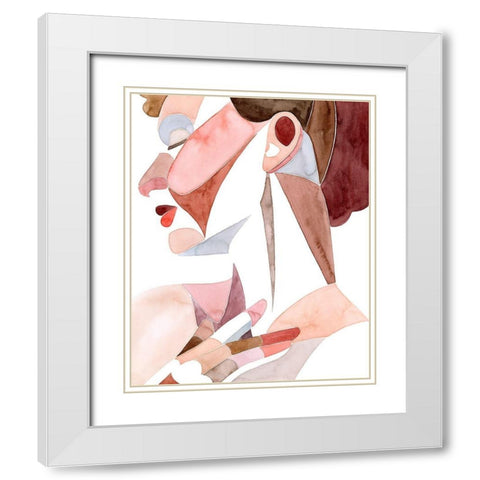 Golden Age I White Modern Wood Framed Art Print with Double Matting by Popp, Grace