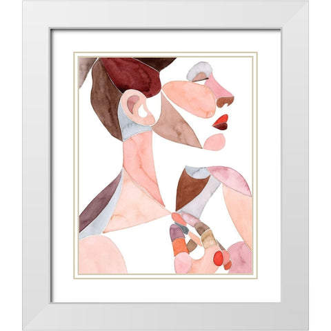 Golden Age II White Modern Wood Framed Art Print with Double Matting by Popp, Grace
