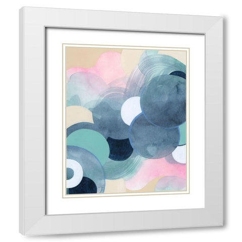 Ocular Prism II White Modern Wood Framed Art Print with Double Matting by Popp, Grace