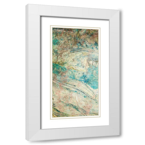 Sea Salt I White Modern Wood Framed Art Print with Double Matting by Fagalde, Jarman