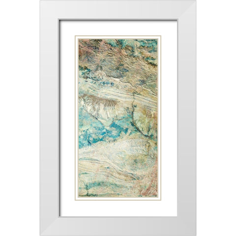 Sea Salt II White Modern Wood Framed Art Print with Double Matting by Fagalde, Jarman
