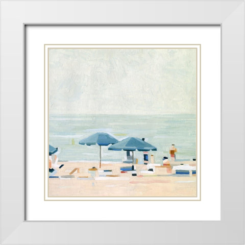 If Its the Beaches I White Modern Wood Framed Art Print with Double Matting by Scarvey, Emma