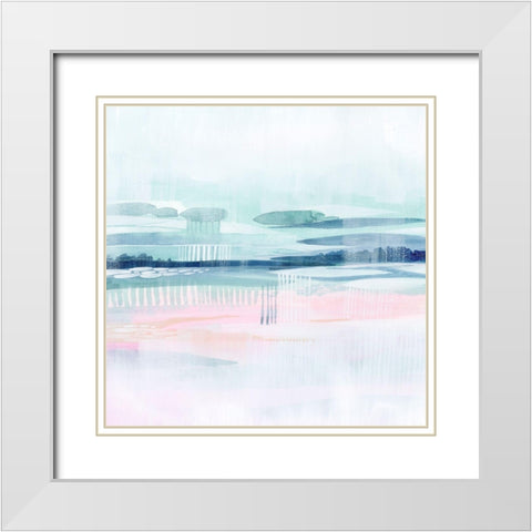 Patience I White Modern Wood Framed Art Print with Double Matting by Popp, Grace
