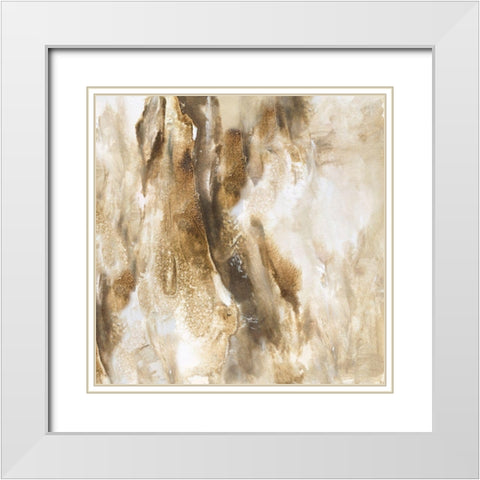 Drifting Sands III White Modern Wood Framed Art Print with Double Matting by Finch, Scherrer