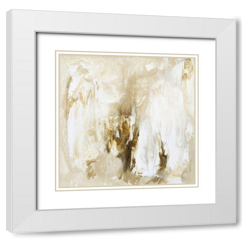 Drifting Sands VI White Modern Wood Framed Art Print with Double Matting by Finch, Scherrer