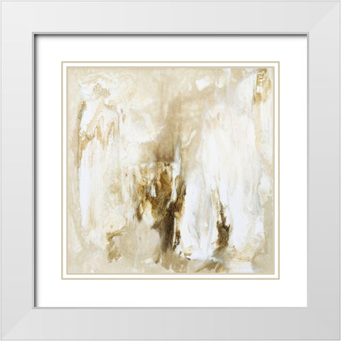 Drifting Sands VI White Modern Wood Framed Art Print with Double Matting by Finch, Scherrer