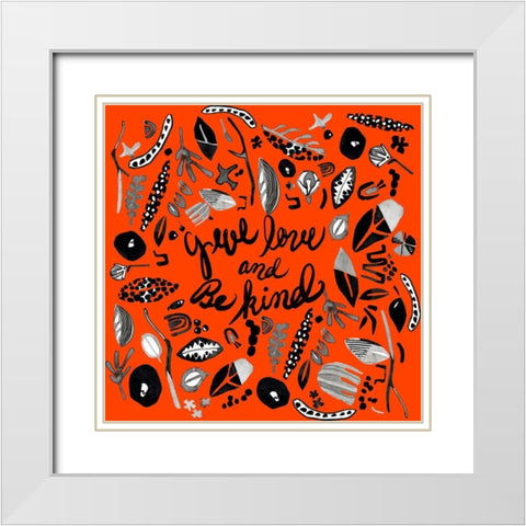 Woodland Wonder II White Modern Wood Framed Art Print with Double Matting by Blanckslate