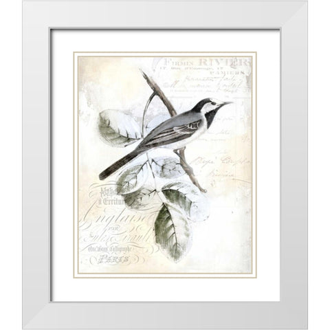 Rustic Gould I White Modern Wood Framed Art Print with Double Matting by Studio W