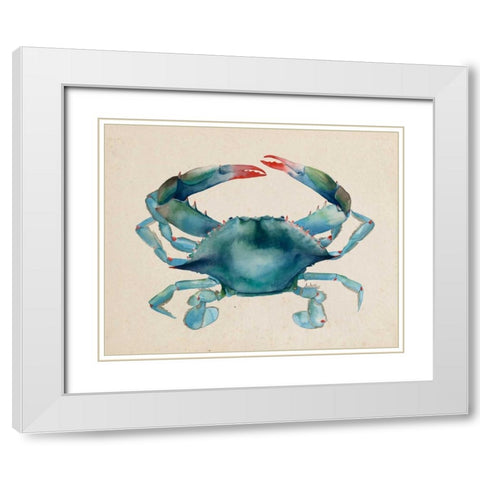 Sea Dweller III White Modern Wood Framed Art Print with Double Matting by Popp, Grace
