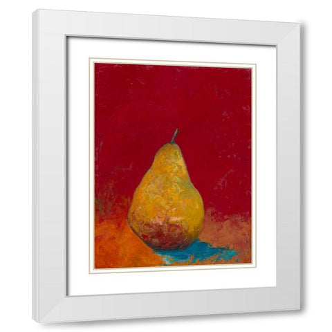 Bold Fruit IV White Modern Wood Framed Art Print with Double Matting by Altug, Mehmet