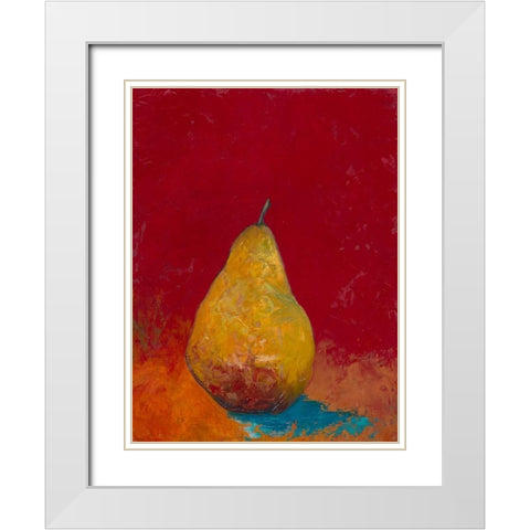Bold Fruit IV White Modern Wood Framed Art Print with Double Matting by Altug, Mehmet