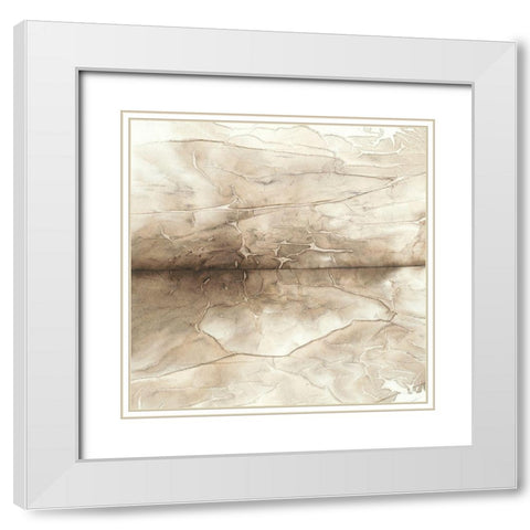 Infrared Memory I White Modern Wood Framed Art Print with Double Matting by Stramel, Renee W.