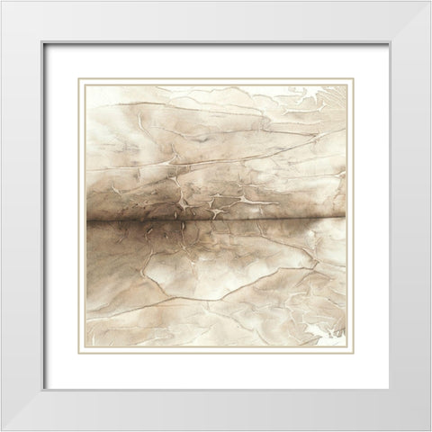 Infrared Memory I White Modern Wood Framed Art Print with Double Matting by Stramel, Renee W.