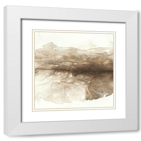Infrared Memory II White Modern Wood Framed Art Print with Double Matting by Stramel, Renee W.