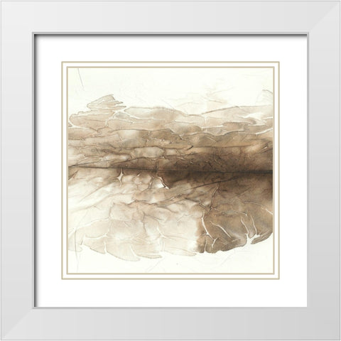 Infrared Memory II White Modern Wood Framed Art Print with Double Matting by Stramel, Renee W.