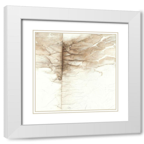 Infrared Memory III White Modern Wood Framed Art Print with Double Matting by Stramel, Renee W.