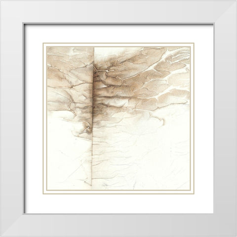 Infrared Memory III White Modern Wood Framed Art Print with Double Matting by Stramel, Renee W.
