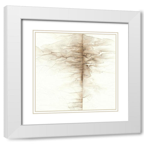Infrared Memory IV White Modern Wood Framed Art Print with Double Matting by Stramel, Renee W.