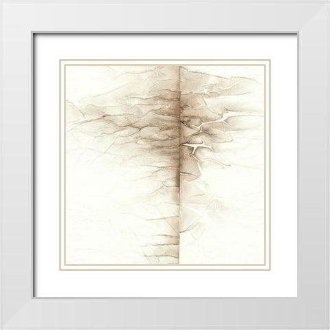 Infrared Memory IV White Modern Wood Framed Art Print with Double Matting by Stramel, Renee W.