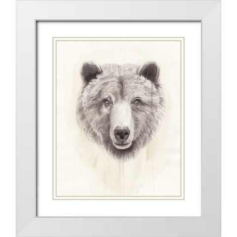 American Wilderness I White Modern Wood Framed Art Print with Double Matting by Popp, Grace