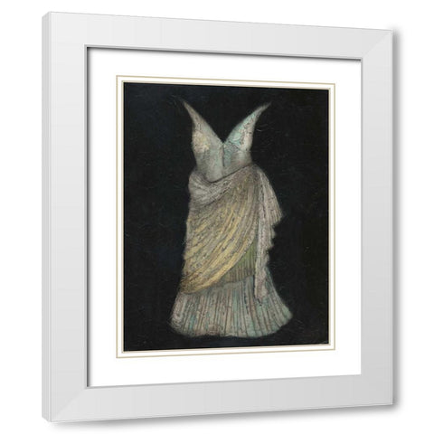 White Dress III White Modern Wood Framed Art Print with Double Matting by Altug, Mehmet