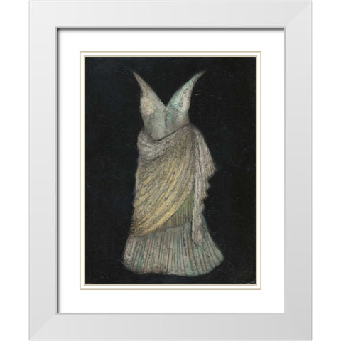 White Dress III White Modern Wood Framed Art Print with Double Matting by Altug, Mehmet