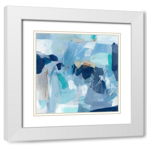 Sweet Tuesday White Modern Wood Framed Art Print with Double Matting by Long, Christina