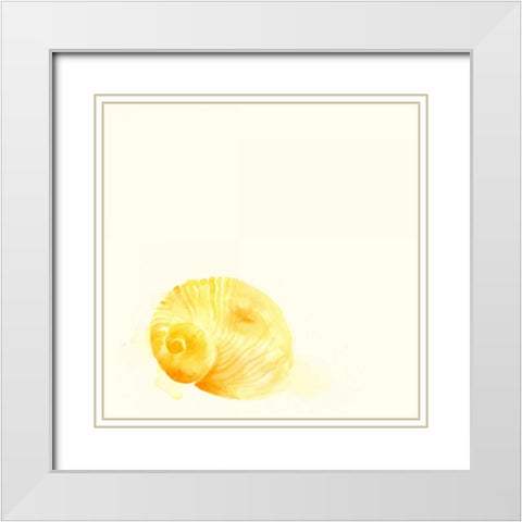 Tidal Impressions VI White Modern Wood Framed Art Print with Double Matting by Vess, June Erica