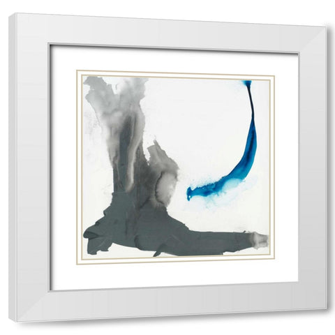 Minimal III White Modern Wood Framed Art Print with Double Matting by Jasper, Sisa