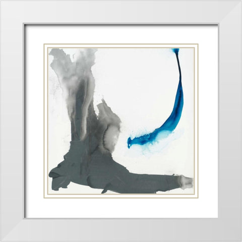 Minimal III White Modern Wood Framed Art Print with Double Matting by Jasper, Sisa