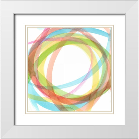 Full Color I White Modern Wood Framed Art Print with Double Matting by Meagher, Megan