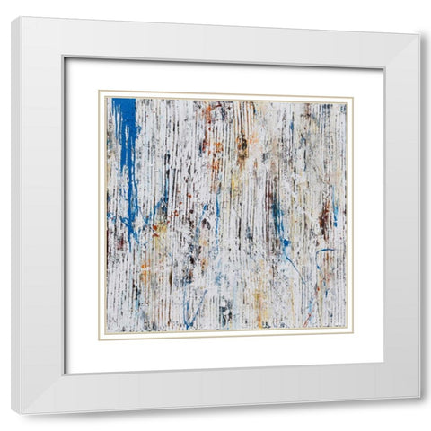 Back Street White Modern Wood Framed Art Print with Double Matting by Ashley, Erin