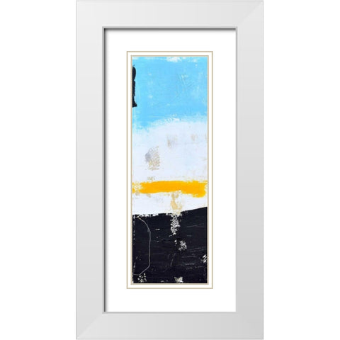 Distance I White Modern Wood Framed Art Print with Double Matting by Ashley, Erin