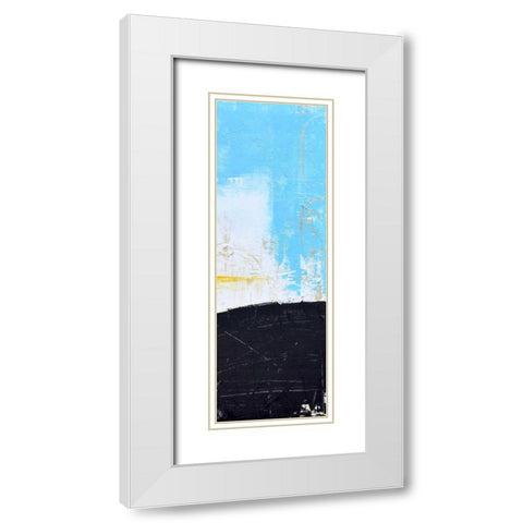 Distance II White Modern Wood Framed Art Print with Double Matting by Ashley, Erin