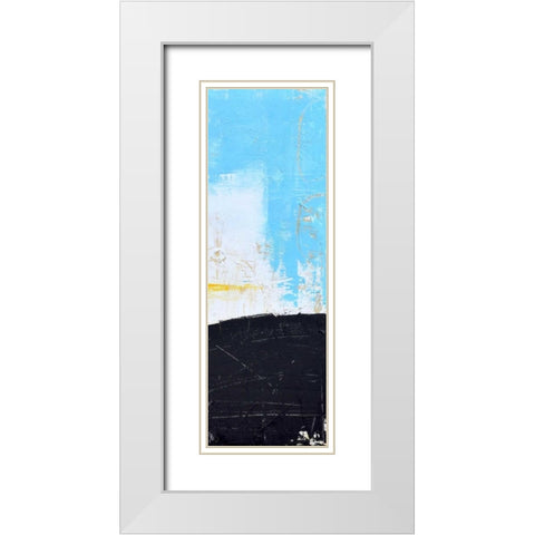 Distance II White Modern Wood Framed Art Print with Double Matting by Ashley, Erin