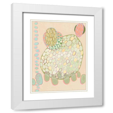 Elevated Pod II White Modern Wood Framed Art Print with Double Matting by Galapon, Nikki