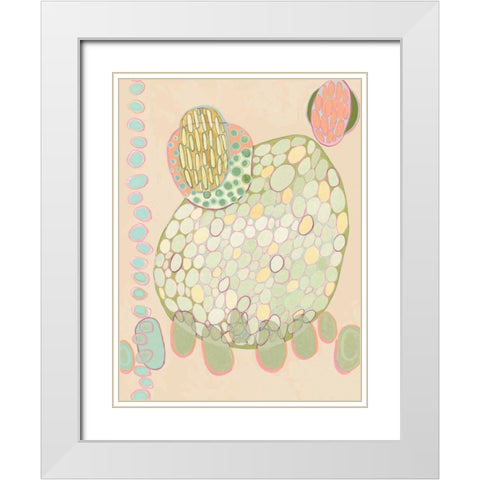 Elevated Pod II White Modern Wood Framed Art Print with Double Matting by Galapon, Nikki