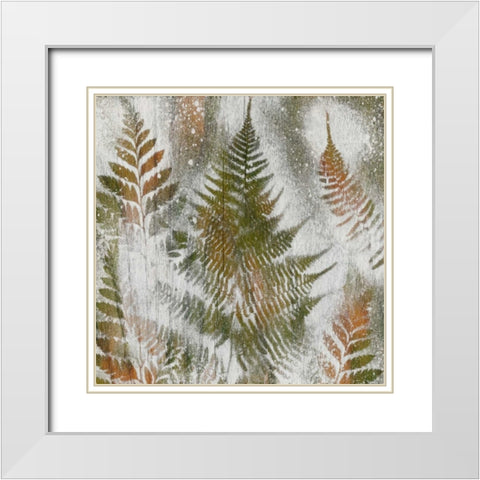 Shenandoah Grove I White Modern Wood Framed Art Print with Double Matting by Ludwig, Alicia