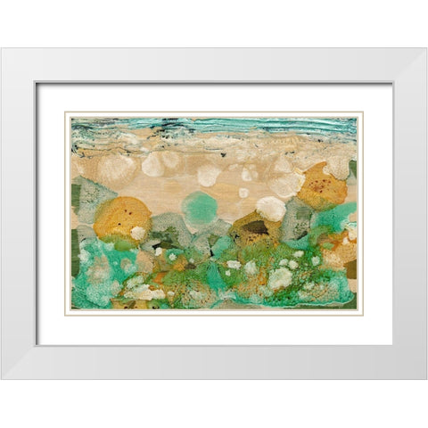 Beneath the Waves II White Modern Wood Framed Art Print with Double Matting by Ludwig, Alicia