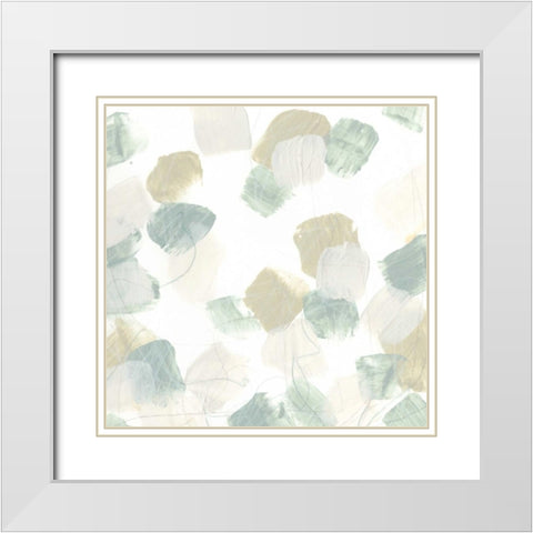 Intangible VI White Modern Wood Framed Art Print with Double Matting by Vess, June Erica